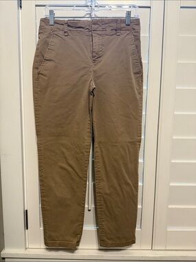 Vince Straight-Leg Pants in Khaki
